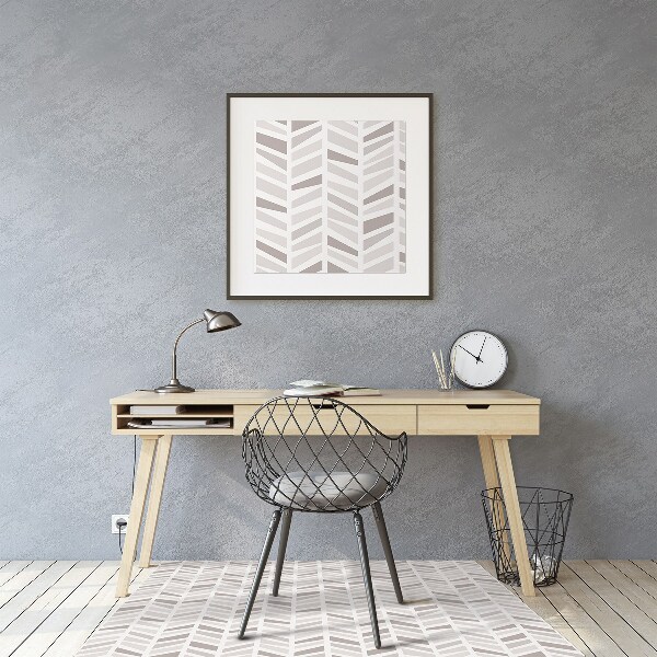 Alfombra para silla de escritorio Geometría de jodelo