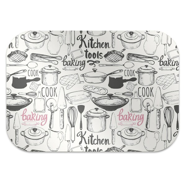 Alfombra para silla de escritorio Motivos de cocina