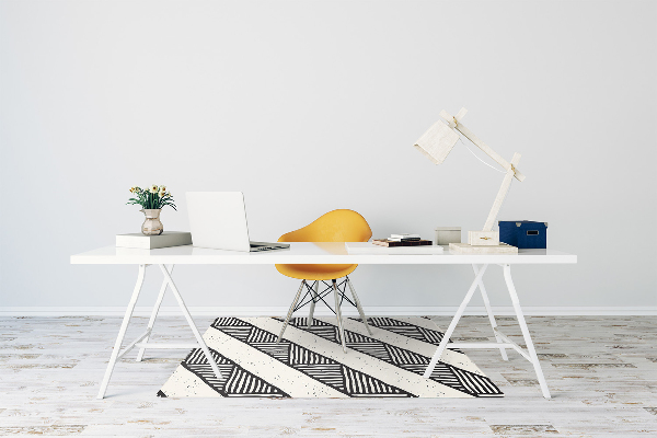 Alfombrilla para silla de escritorio Patrón étnico