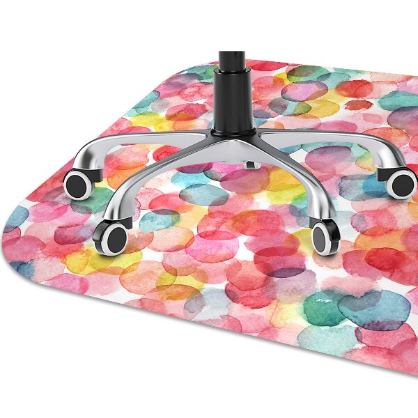 Alfombra silla ordenador Burbujas coloridas