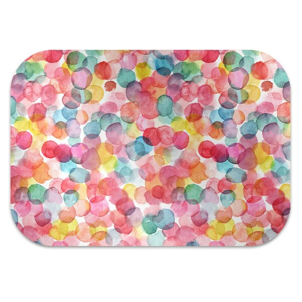 Alfombra silla ordenador Burbujas coloridas