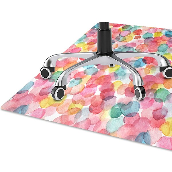 Alfombra silla ordenador Burbujas coloridas