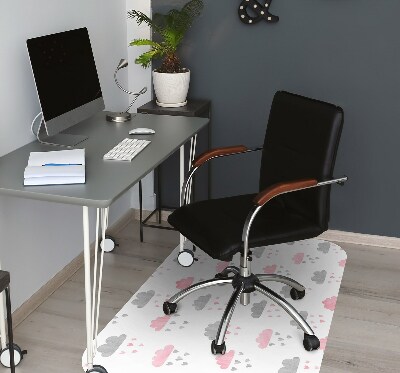 Alfombra silla escritorio Nubes minimalistas