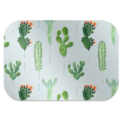 Alfombra para silla de escritorio Cactus