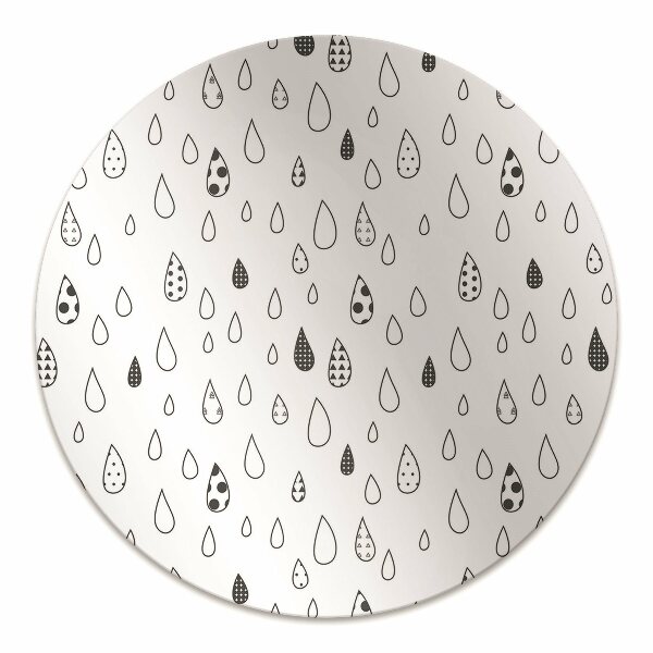 Alfombra para silla de escritorio Resúmenes gotas