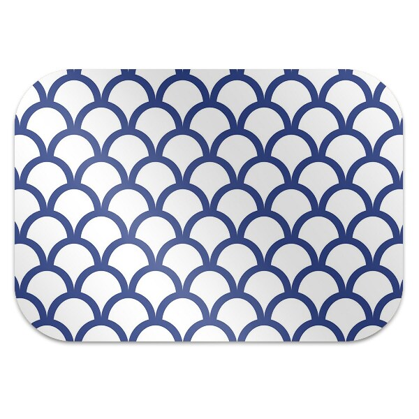 Alfombra silla ordenador Patrón de peces