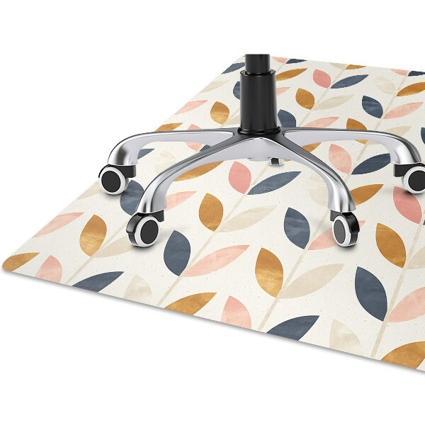 Alfombra silla ordenador Patrón escandinavo