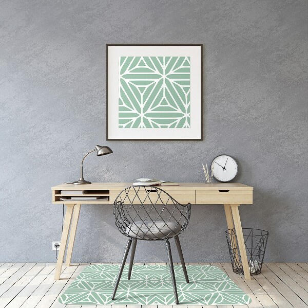 Alfombra para silla de escritorio Formas geométricas