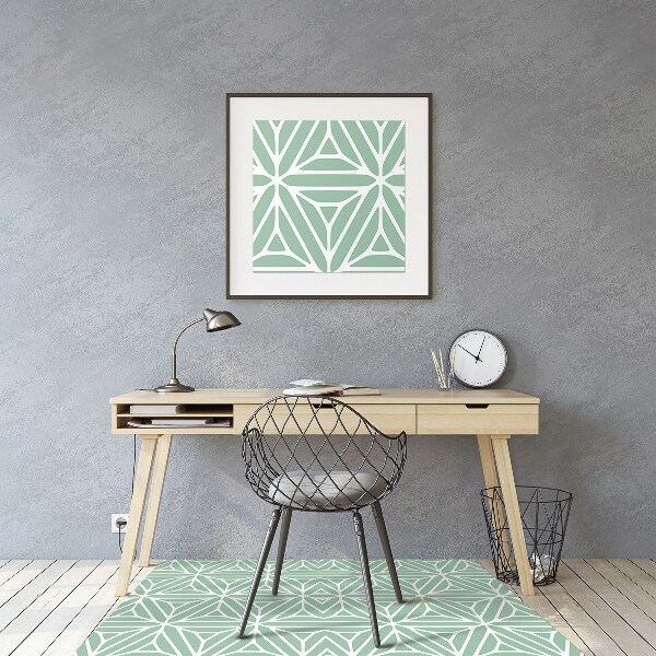 Alfombra para silla de escritorio Formas geométricas