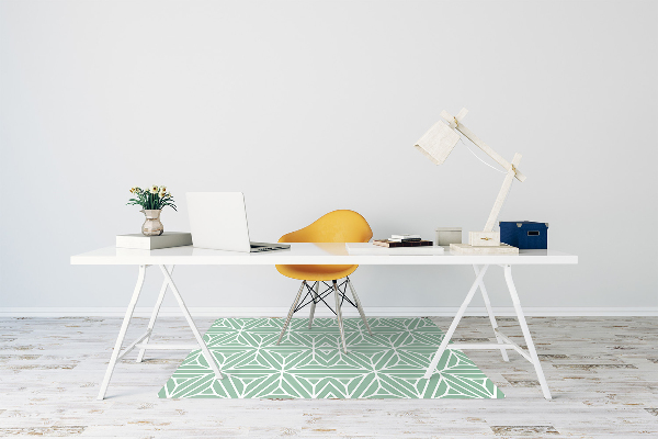 Alfombra para silla de escritorio Formas geométricas