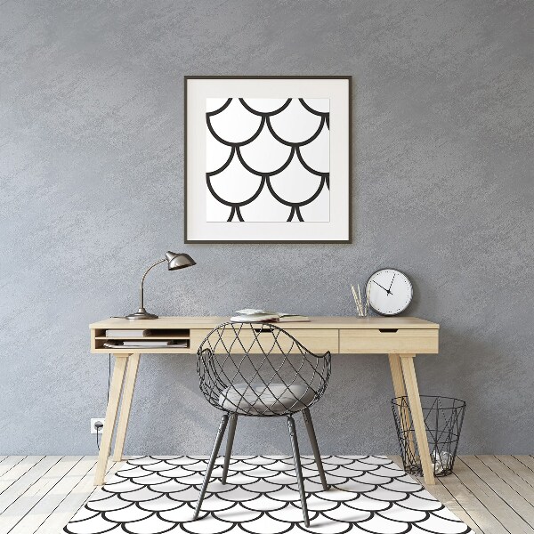 Alfombra para silla de escritorio Patrón de peces