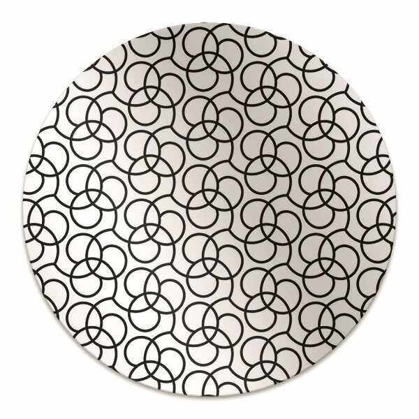 Alfombra silla ordenador Ruedas blancas y negras
