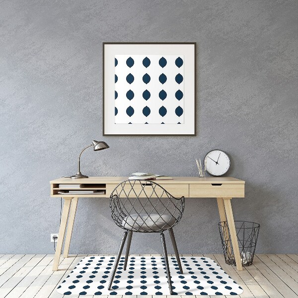 Alfombrilla para silla de escritorio Limones