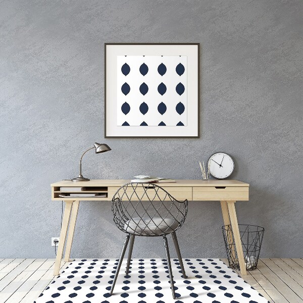 Alfombrilla para silla de escritorio Limones