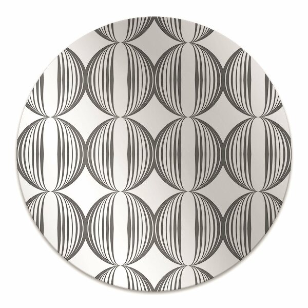 Alfombra para silla de escritorio Distritos retro