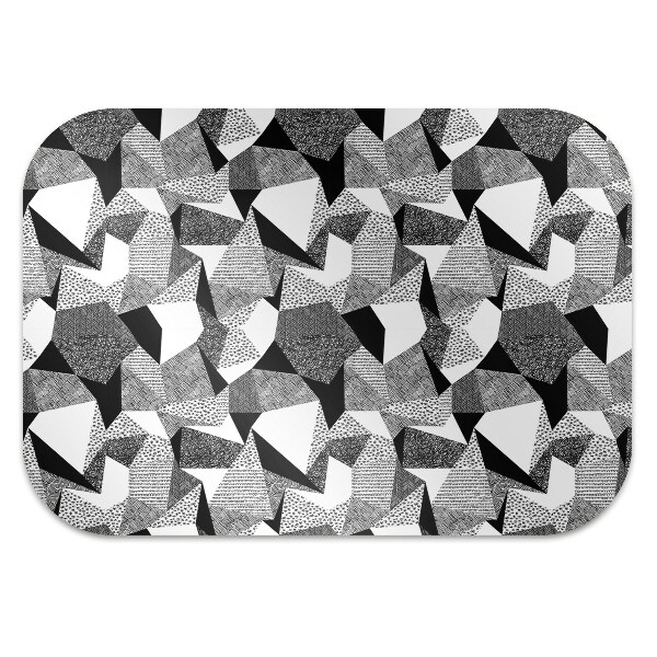 Alfombra para silla de escritorio Garabatos