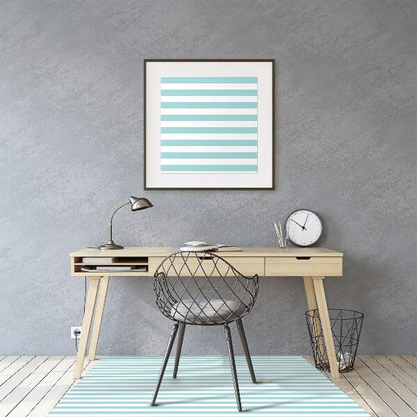 Alfombra silla ordenador Líneas minimalistas