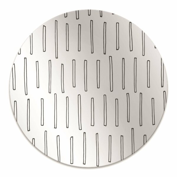 Alfombra silla ordenador Líneas dibujadas