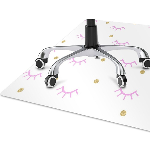 Alfombra silla ordenador Puntos y párpados