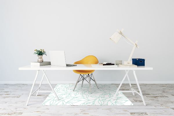 Alfombra silla ordenador Arte dibujado