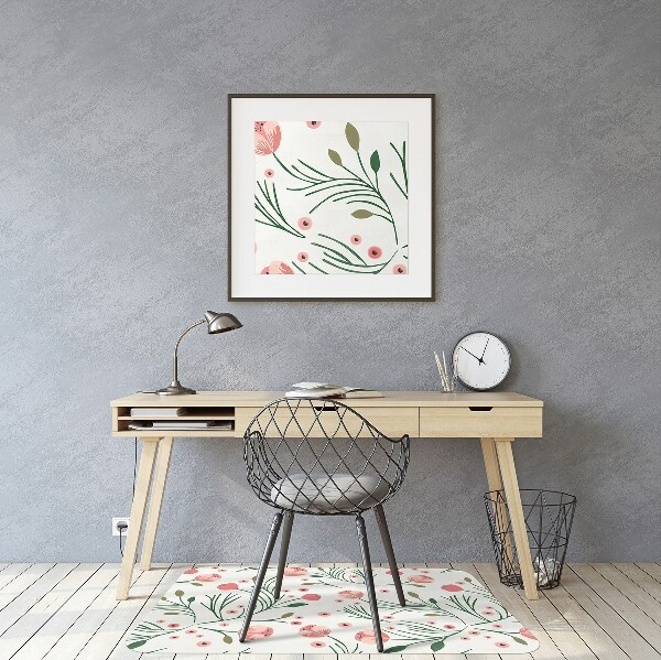 Alfombra silla ordenador Maki vintage