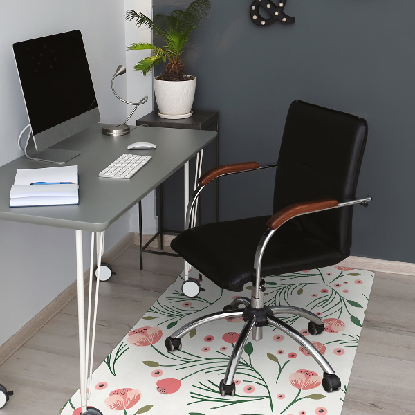 Alfombra silla ordenador Maki vintage