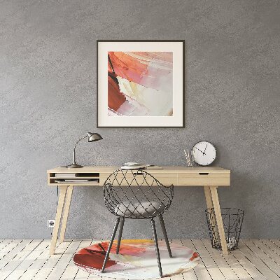 Alfombra silla escritorio Manchas de pintura