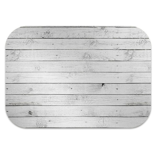 Alfombra silla ordenador Tablones de madera