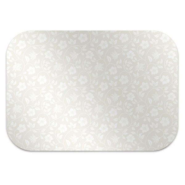 Alfombra silla ordenador Papel tapiz floral