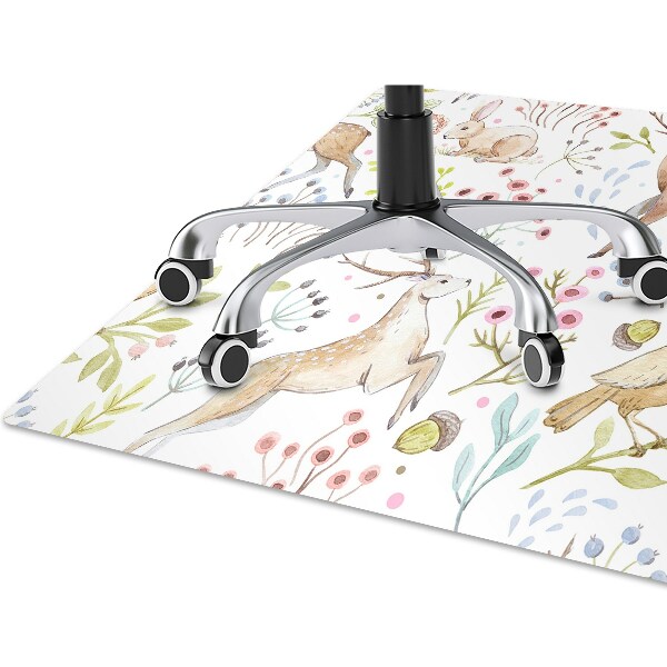 Alfombra para silla de escritorio Animales salvajes