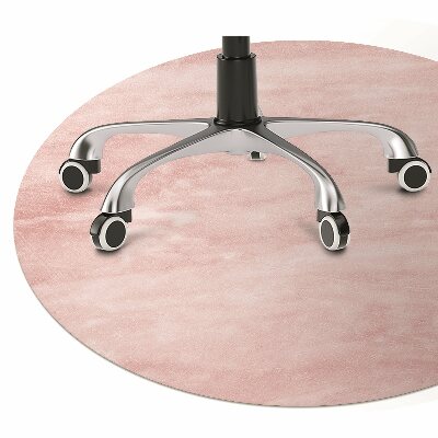 Alfombra para silla de escritorio Textura rosa