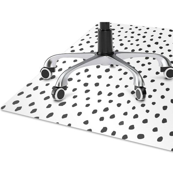 Alfombra silla ordenador Puntos pequeños