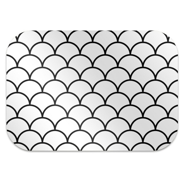 Alfombra silla ordenador Patrón de vieira