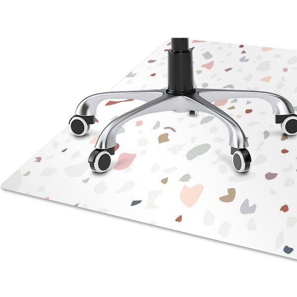 Alfombra para silla de escritorio Manchas coloridas