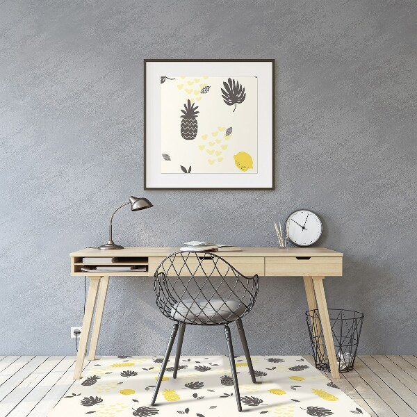 Alfombra silla ordenador Piña