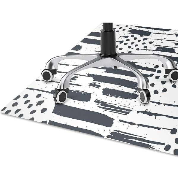 Alfombra protectora suelo para silla Pintura abstracta