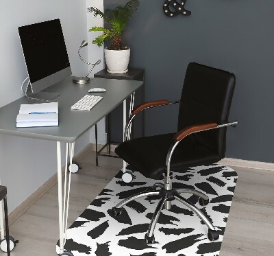 Alfombra para silla de escritorio Patrón minimalista