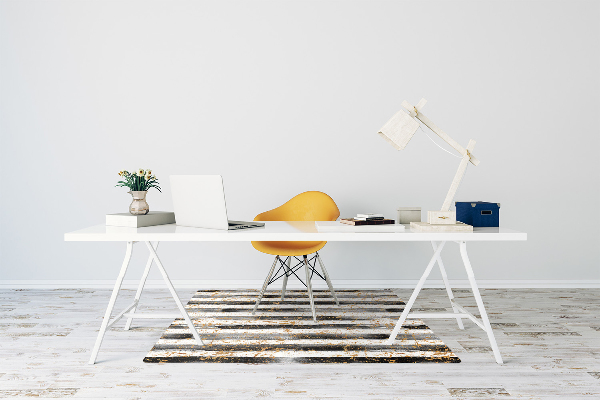 Alfombra silla ordenador Líneas