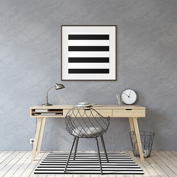 Alfombra silla ordenador Lineas horizontales