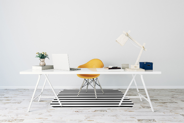 Alfombra silla ordenador Lineas horizontales