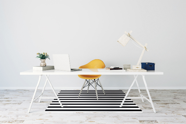 Alfombra silla ordenador Lineas horizontales
