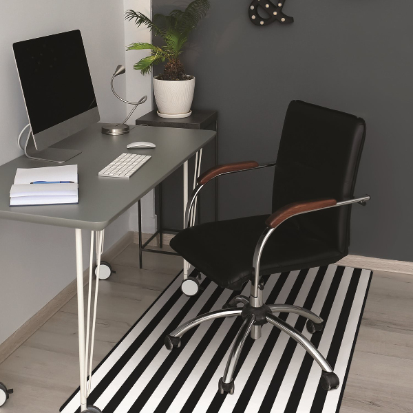 Alfombra silla ordenador Lineas horizontales