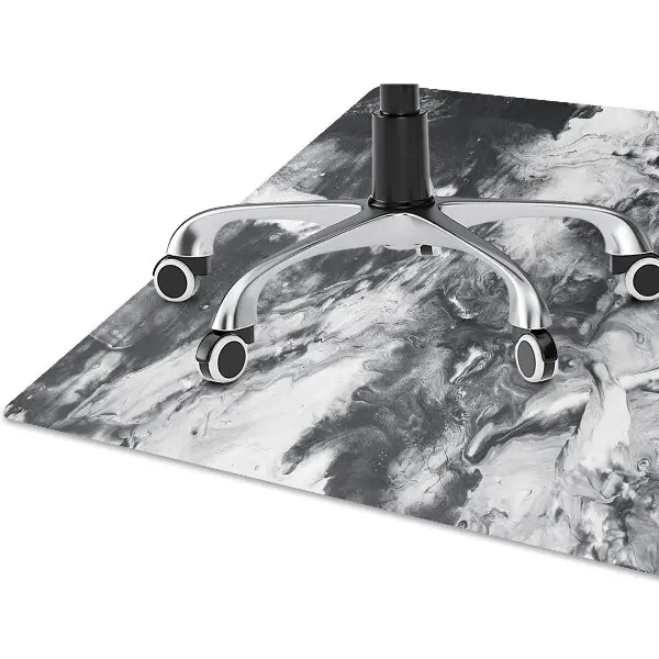 Alfombra silla ordenador Manchas de pintura