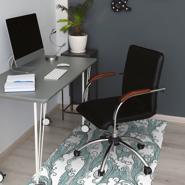 Alfombra para silla de escritorio Cielo winda