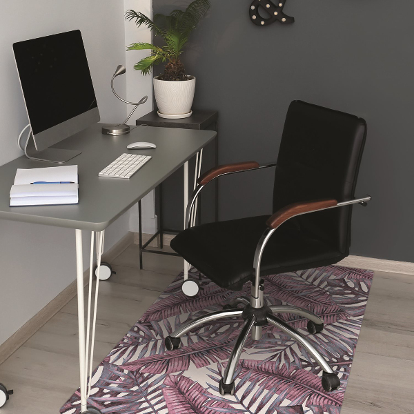 Alfombra para silla de escritorio Jungla tropical