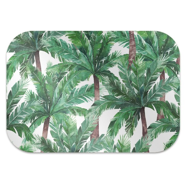 Alfombra para silla de escritorio Palmeras tropicales