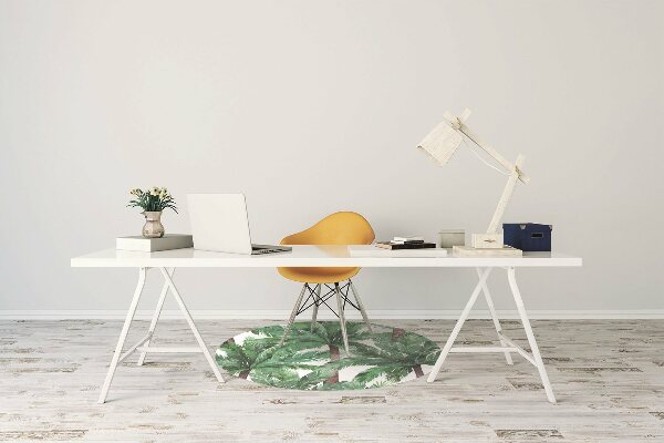 Alfombra para silla de escritorio Palmeras tropicales