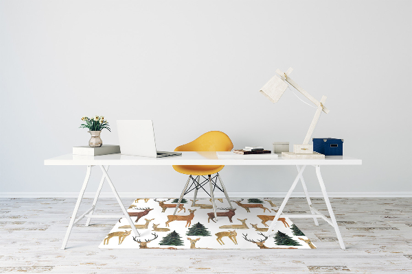 Alfombra para silla de escritorio Ciervo