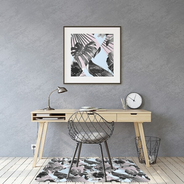 Alfombrilla para silla de escritorio Mosaico tropical