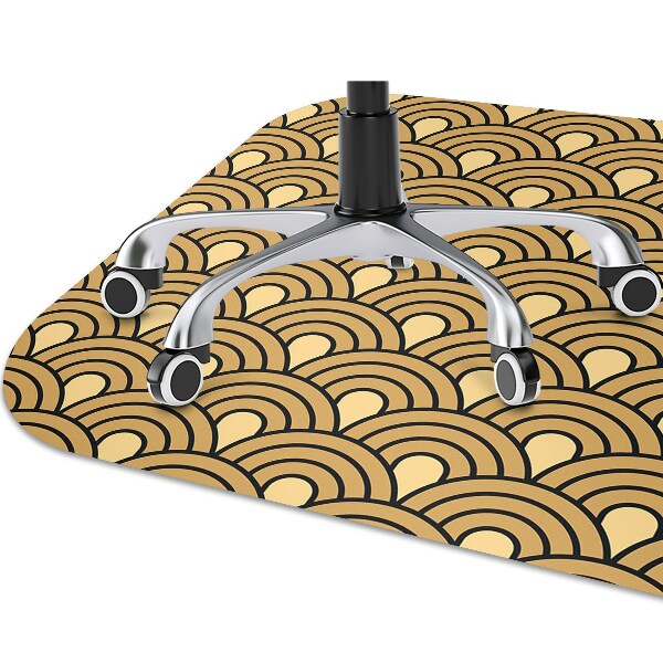 Alfombra silla ordenador Arte vintage